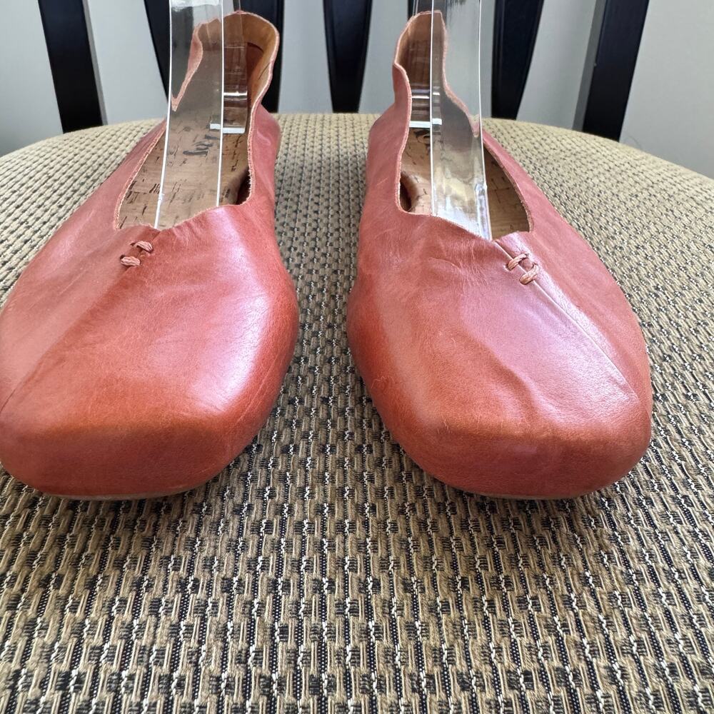 Korks by Kork Ease Padilla Leather Ballet Flats Size 7.5 - Picture 2 of 12
